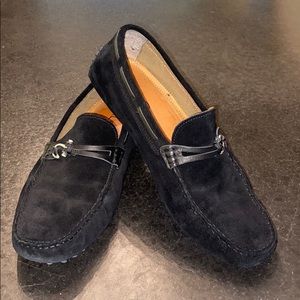 slip on suade leather dress shoes !